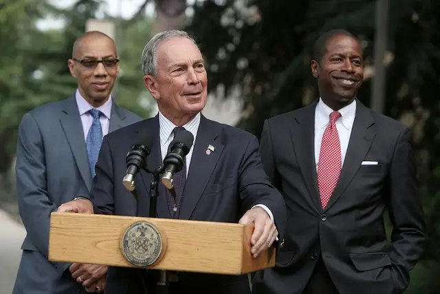 Mayor Bloomberg Speaks at the Greater Allen A.M.E. Cathedral of New York yesterday.